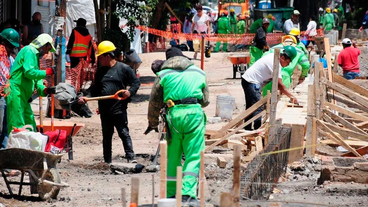Trabajadores de la construcción