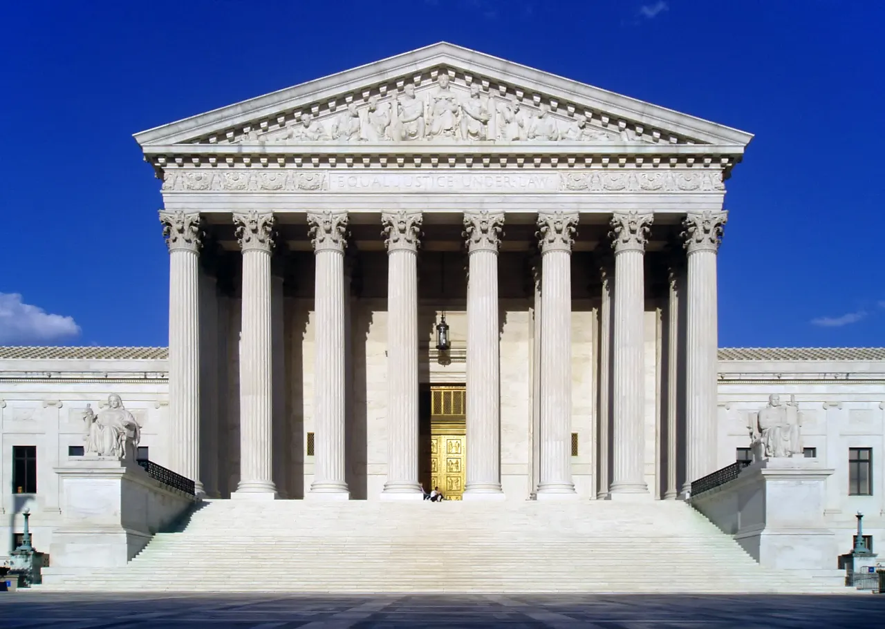 Fachada del Tribunal Supremo de Estados Unidos en Washington D.C.