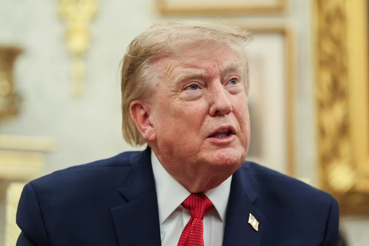 Donald Trump en el despacho oval de la Casa Blanca