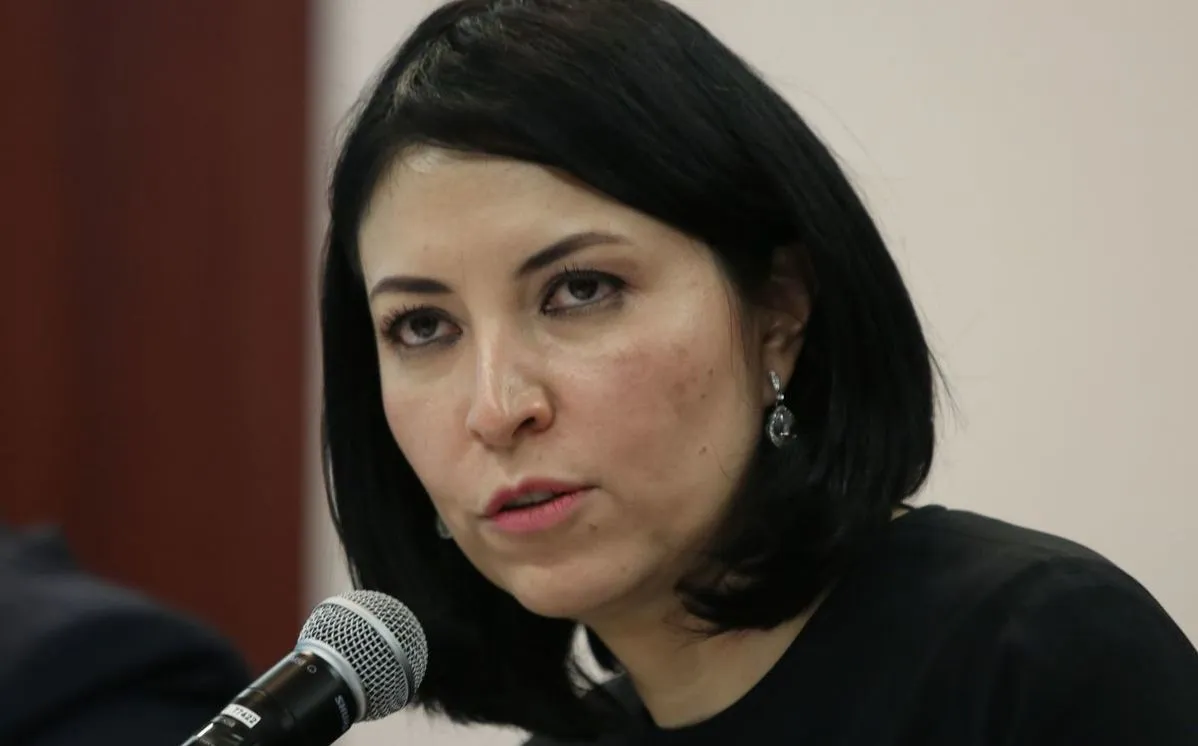 Victoria Rodríguez Ceja, aspirante a Gobernadora del Banco de México, durante su comparecencia en el Senado de la República
