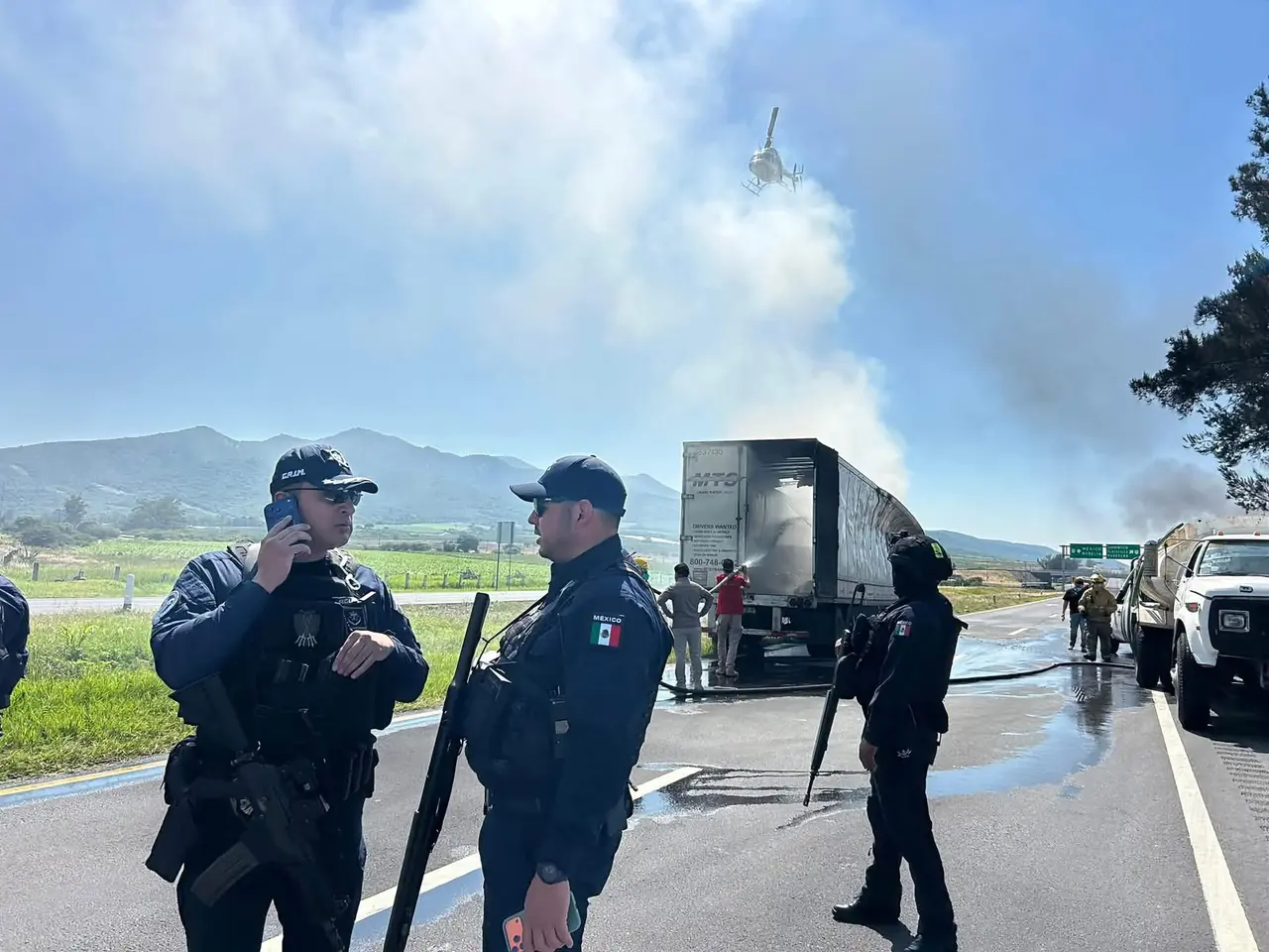 Operativo de fuerzas federales en Tanhuato, Michoacán, deja detenidos y provoca bloqueos carreteros