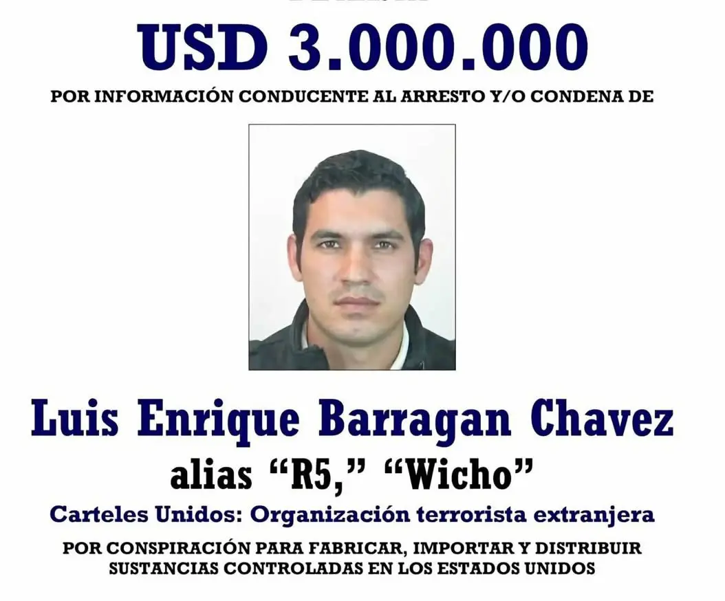 Luis Enrique Barragán Chávez, “El Wicho”, presunto líder del Cártel de Los Reyes, habría muerto en un enfrentamiento con fuerzas federales en Michoacán.